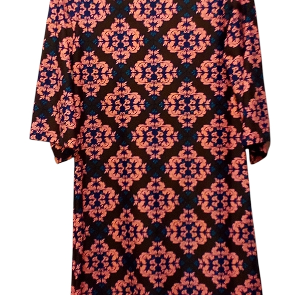 All For Color - 50+ UPF Protectíon, Magnolia Rd, Boatneck, Shift Dress, 3/4 Bell - Picture 6 of 15